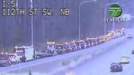 Tow truck procession honors driver killed in accident | king5.com