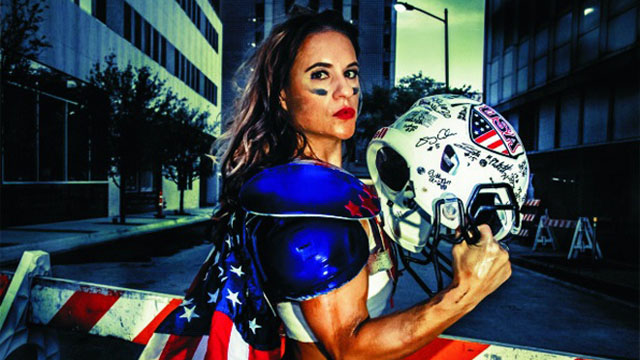 History: First woman non-kicker to play in men's pro football league