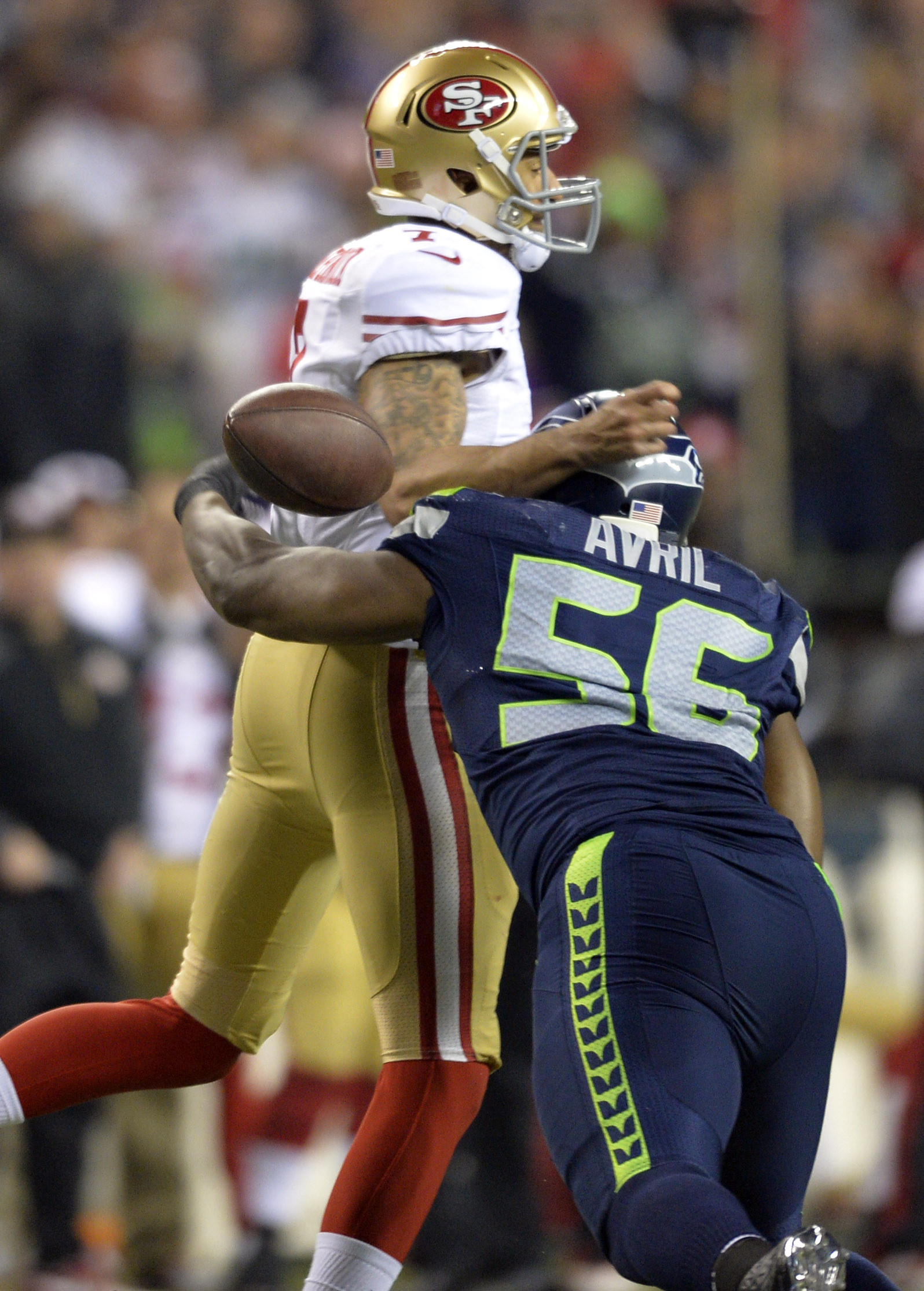 2014 NFC Championship game, 49ers vs. Seahawks: Seattle punches