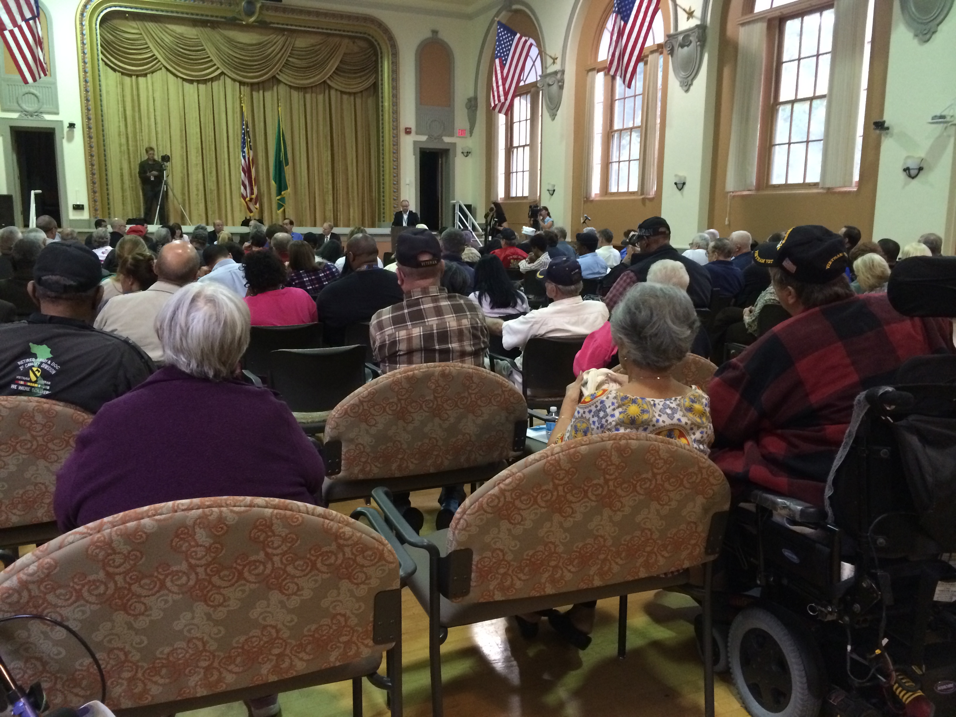 Veterans voice health care complaints at VA Town Hall