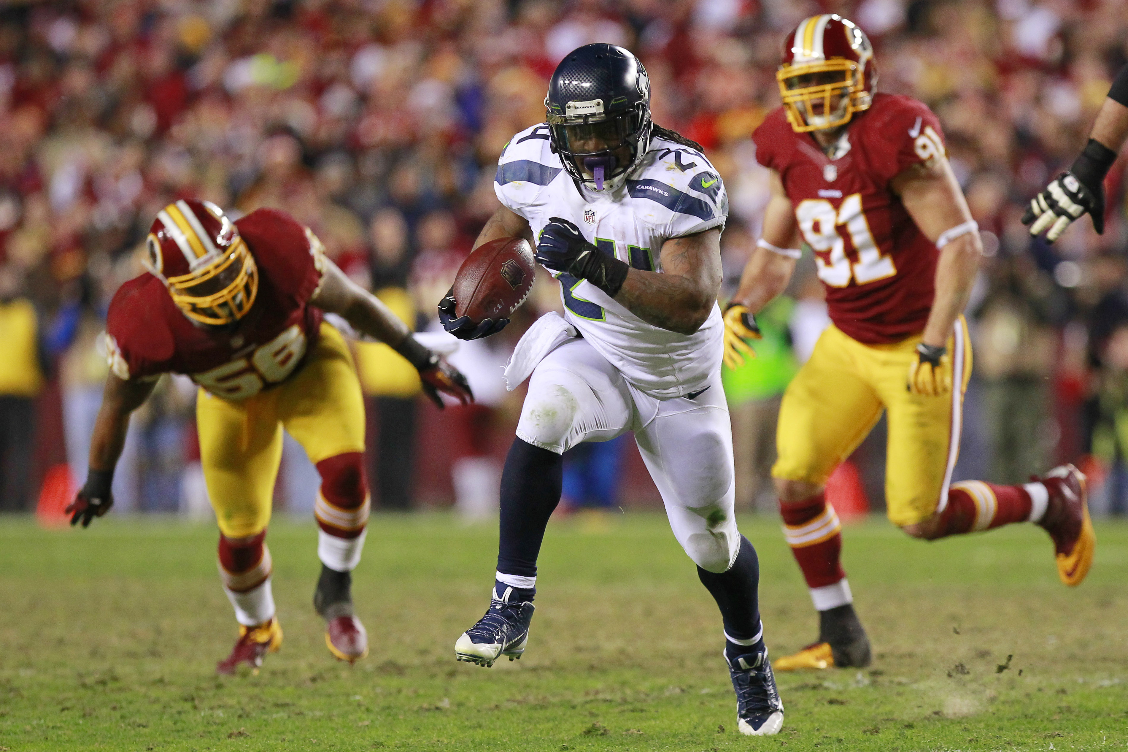 Marshawn Lynch's rushing drives Seattle Seahawks' offense - ESPN - Stats &  Info- ESPN