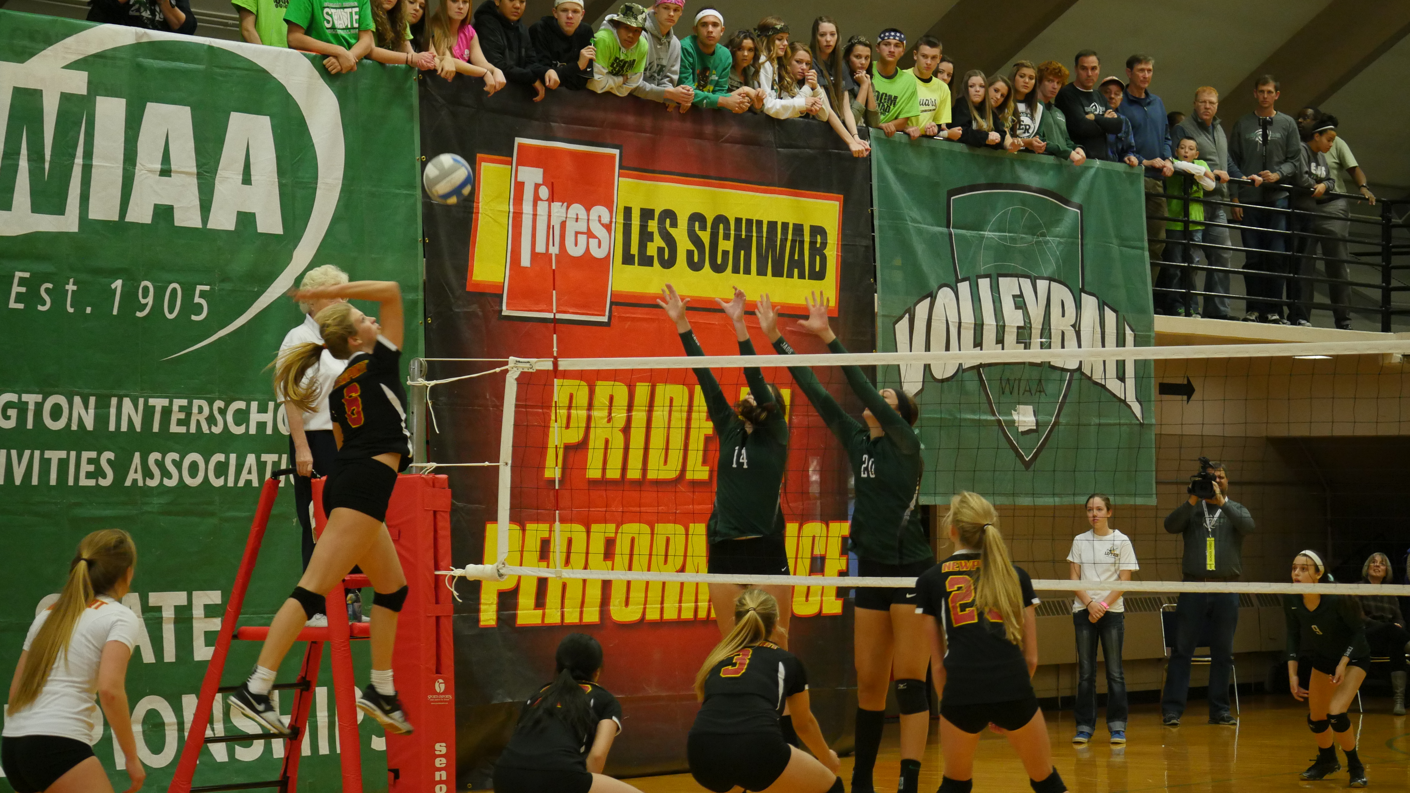 High school volleyball state tournament 4A coverage