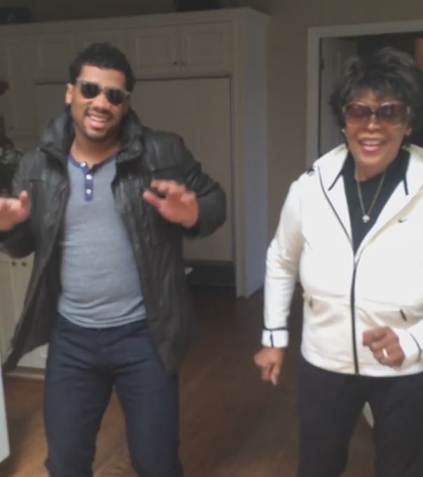 The Seahawks' Russell Wilson Approached by “Dancing With the Stars