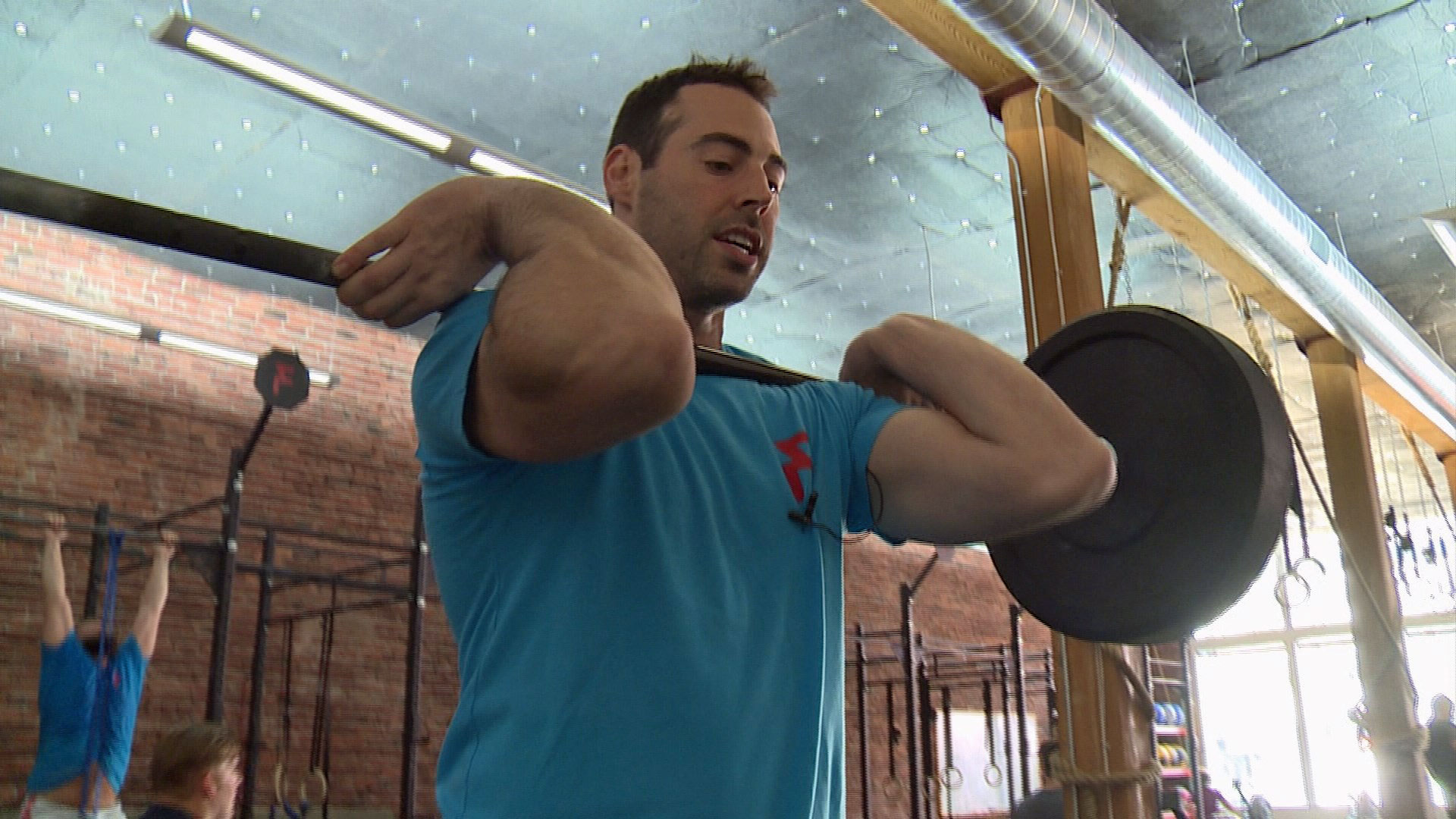Neighbors cross over Seattle Crossfit gym