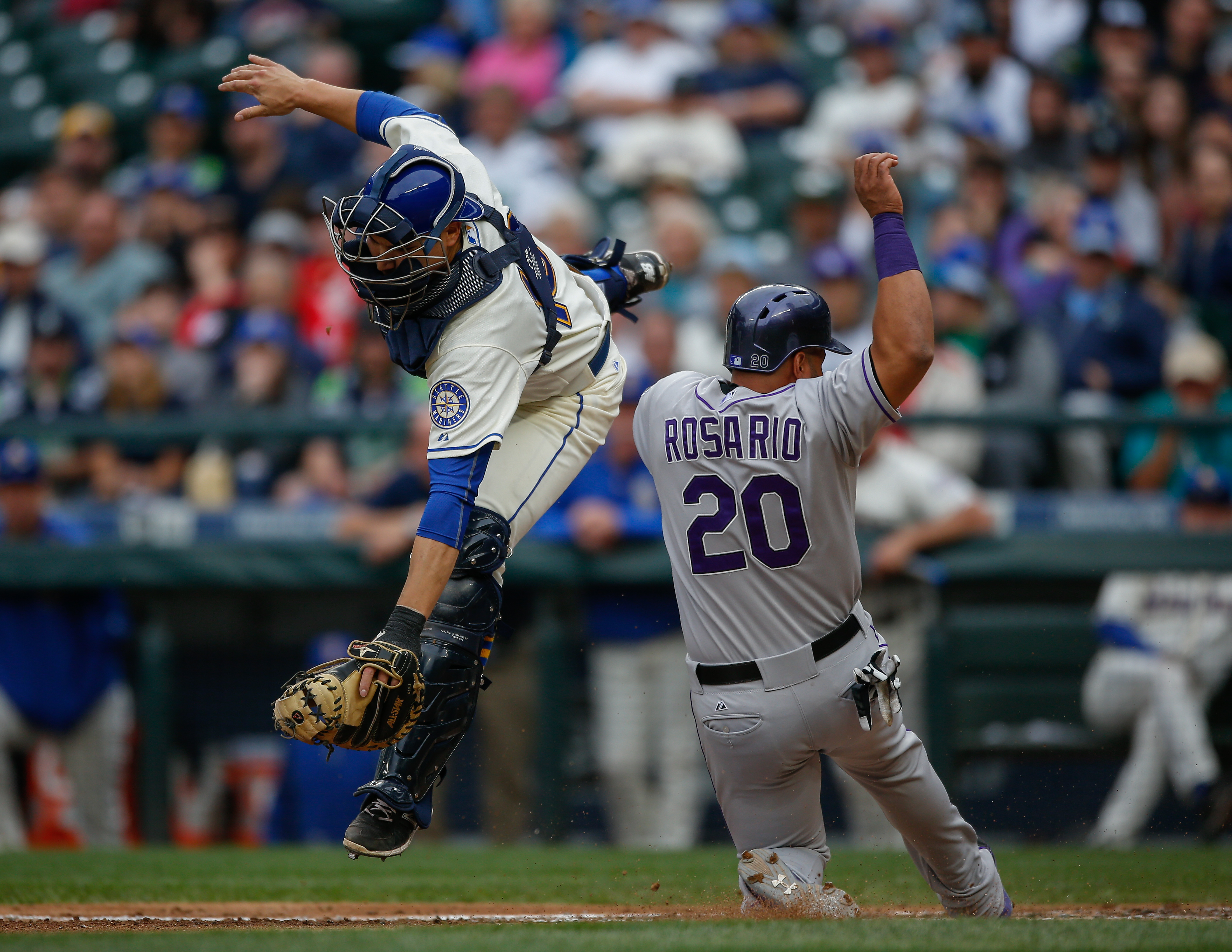 Mariners' success with bases loaded leads to commanding 9-2 win over Rockies  — Converge Media