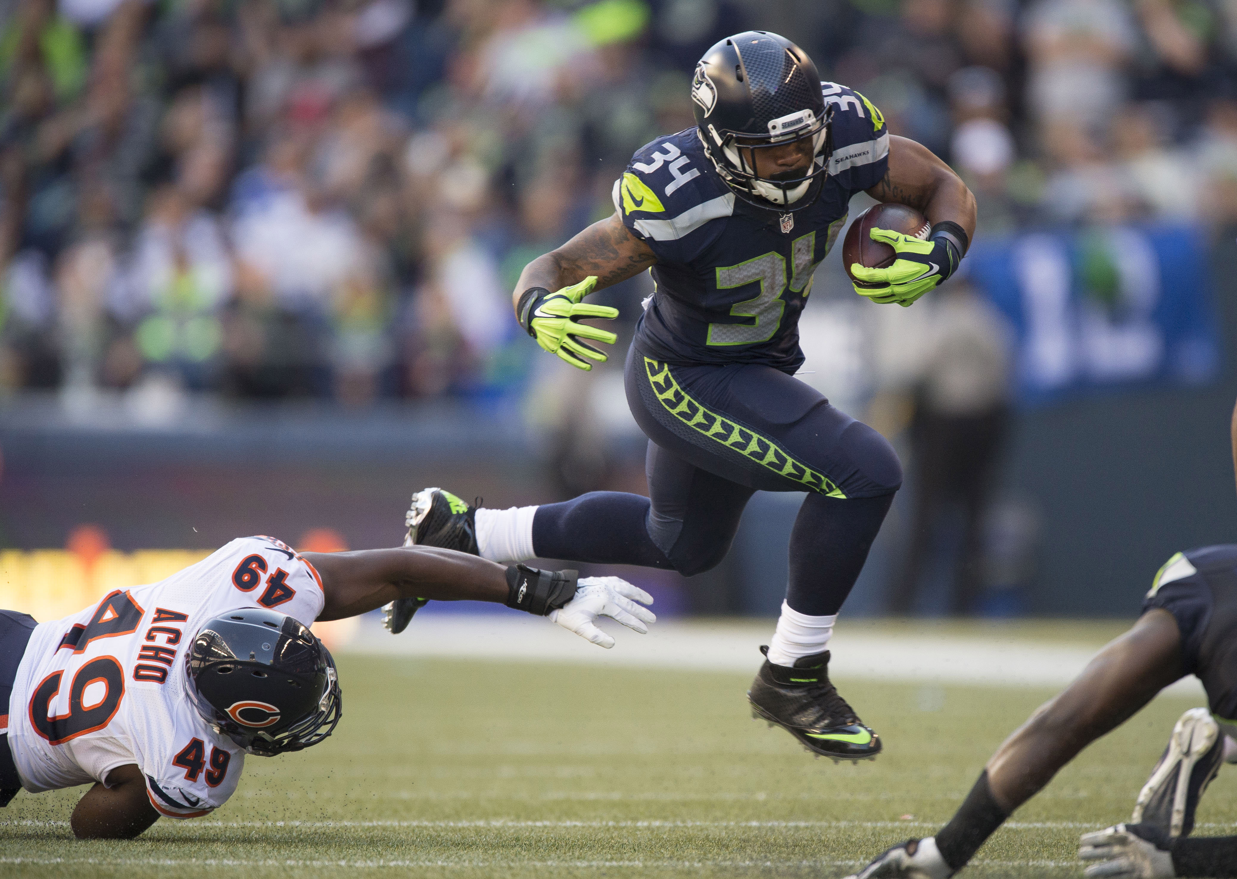 Thomas Rawls' journey from Flint, Mich., to Seattle Seahawks