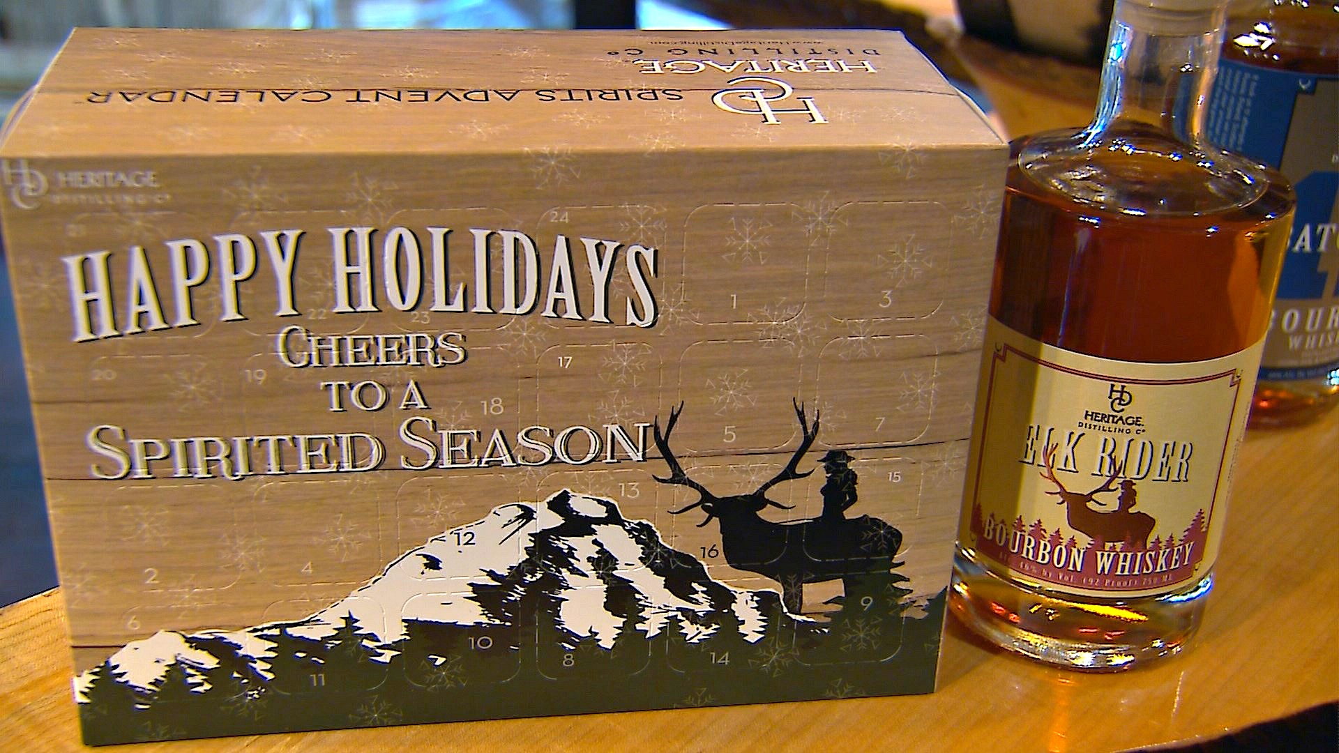 Local distillery makes 1st Advent calendar with alcohol king5 com