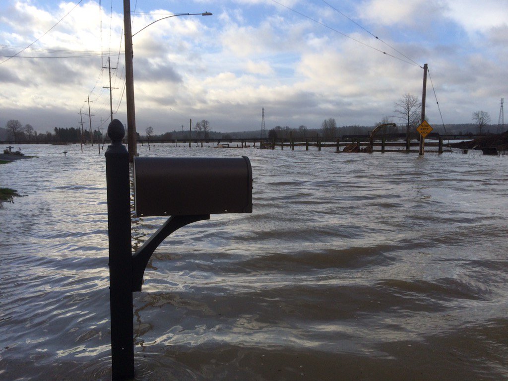 Snohomish River Swells To Near-record Flooding Conditions | King5.com