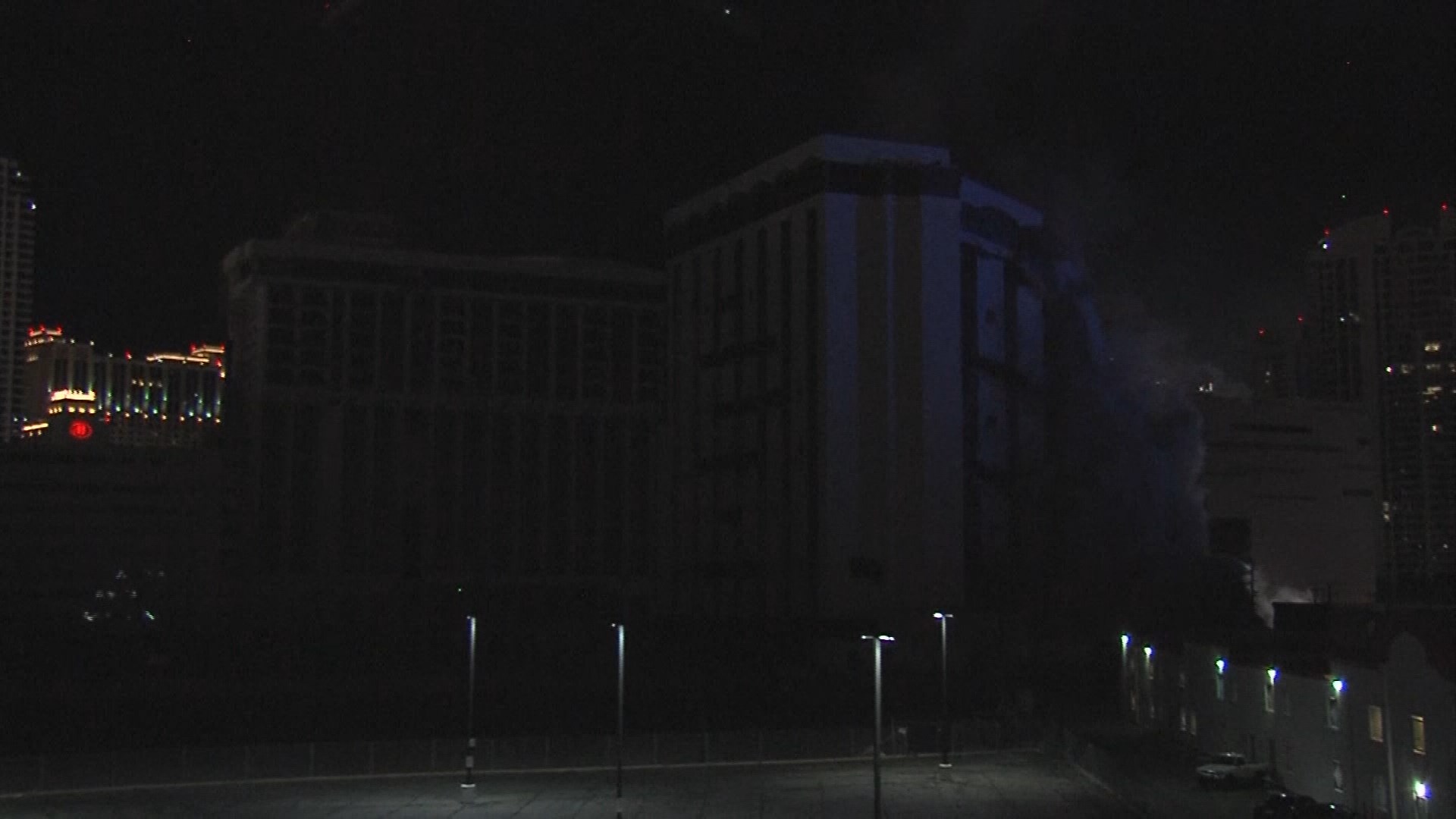 Watch Las Vegas hotel implosion