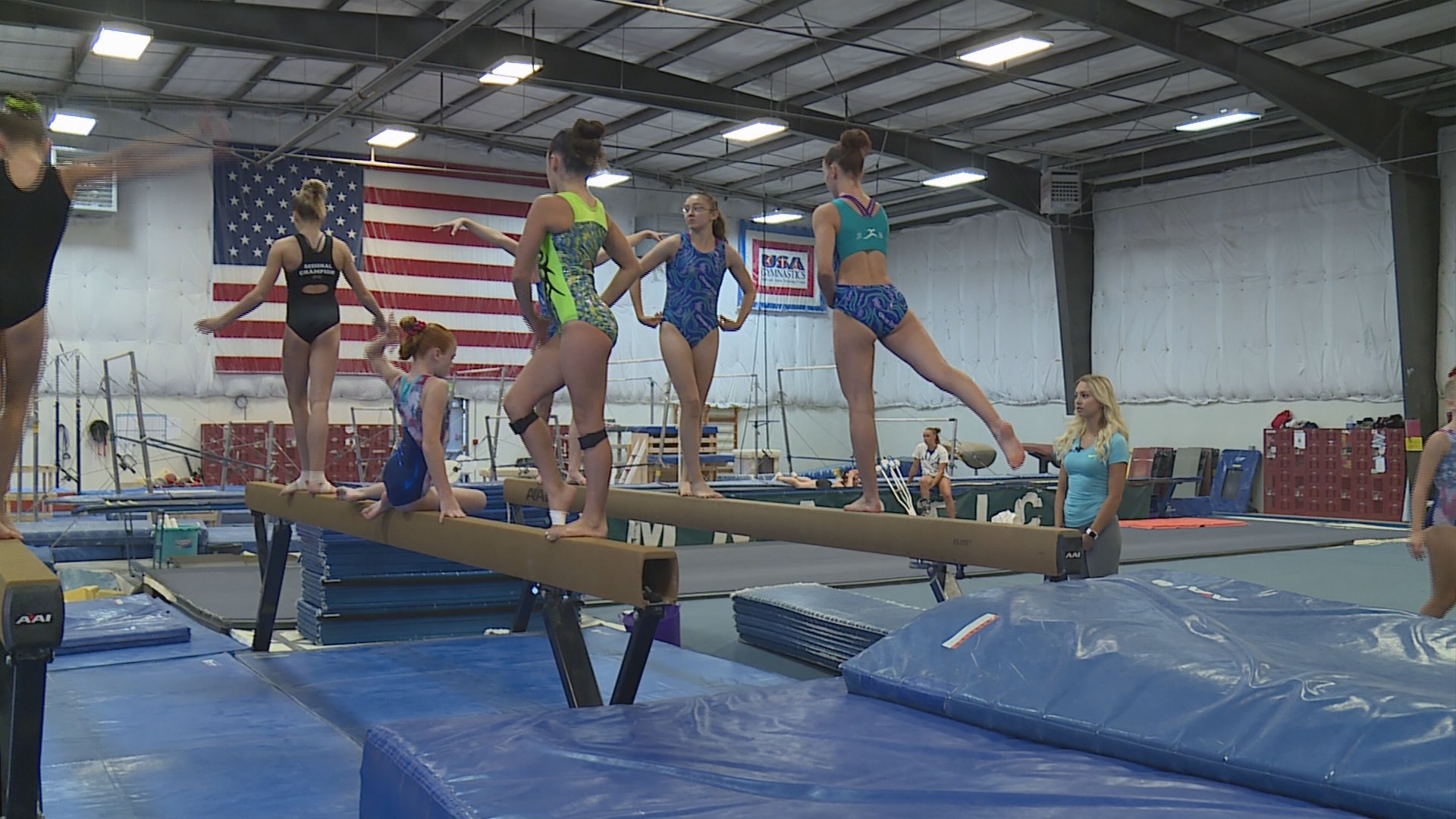 Olympic balance beam How do they do it?