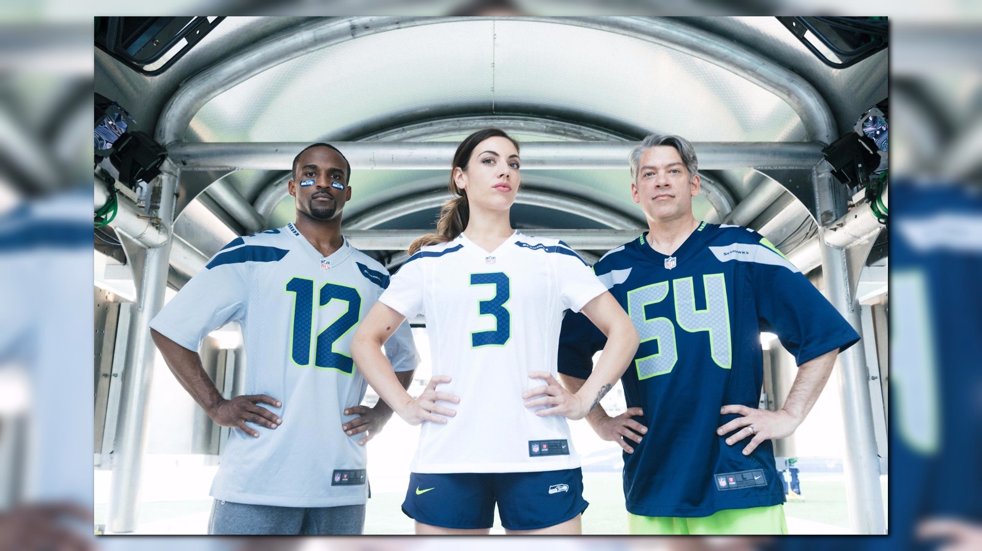 Kick off the season with new fashions from the Seahawks pro shop