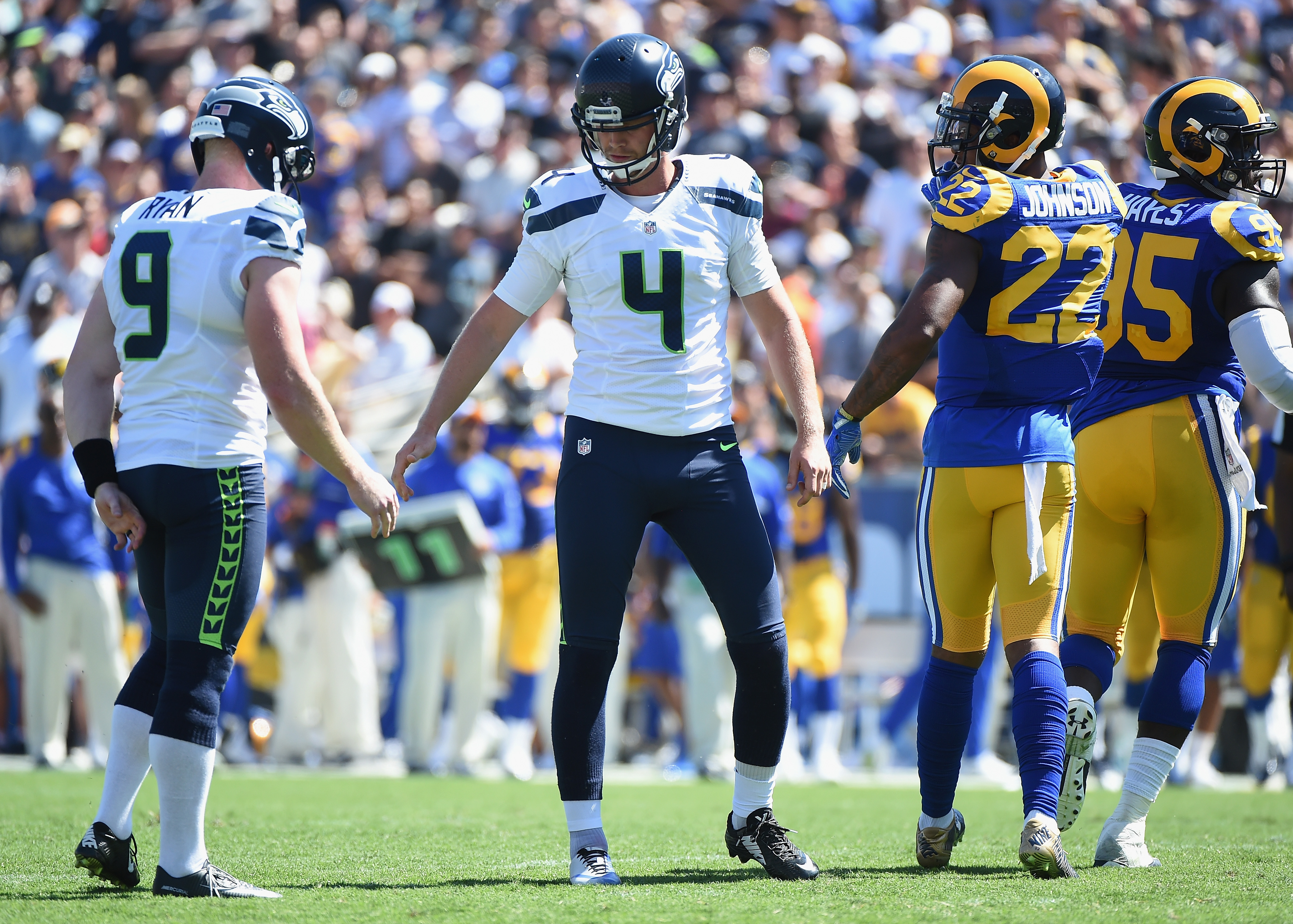 Rams beat Seahawks 9-3 on Zuerlein's leg in NFL return to LA - The Columbian