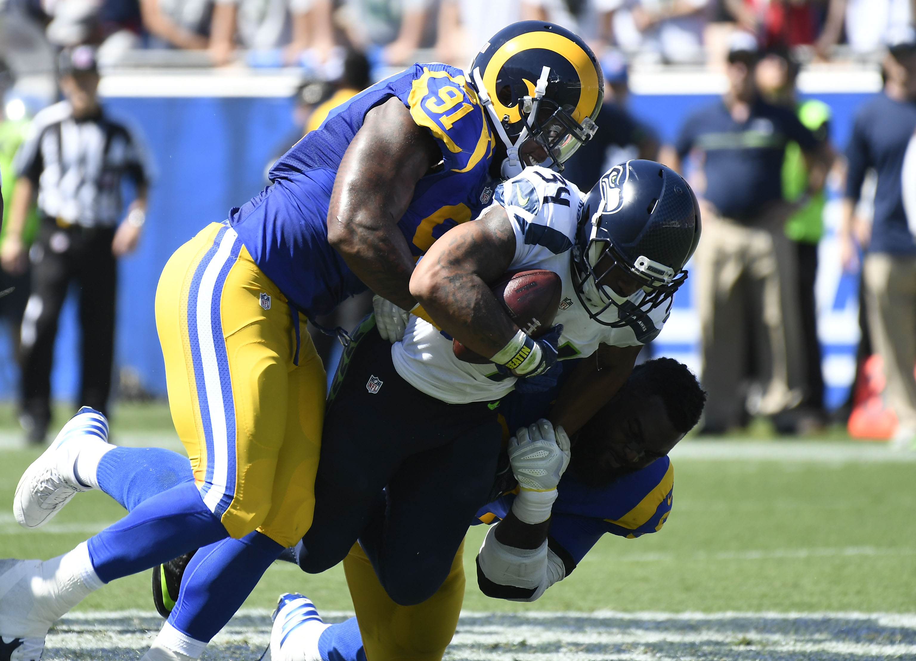 Rams beat Seahawks 9-3 on Zuerlein's leg in NFL return to LA - The Columbian