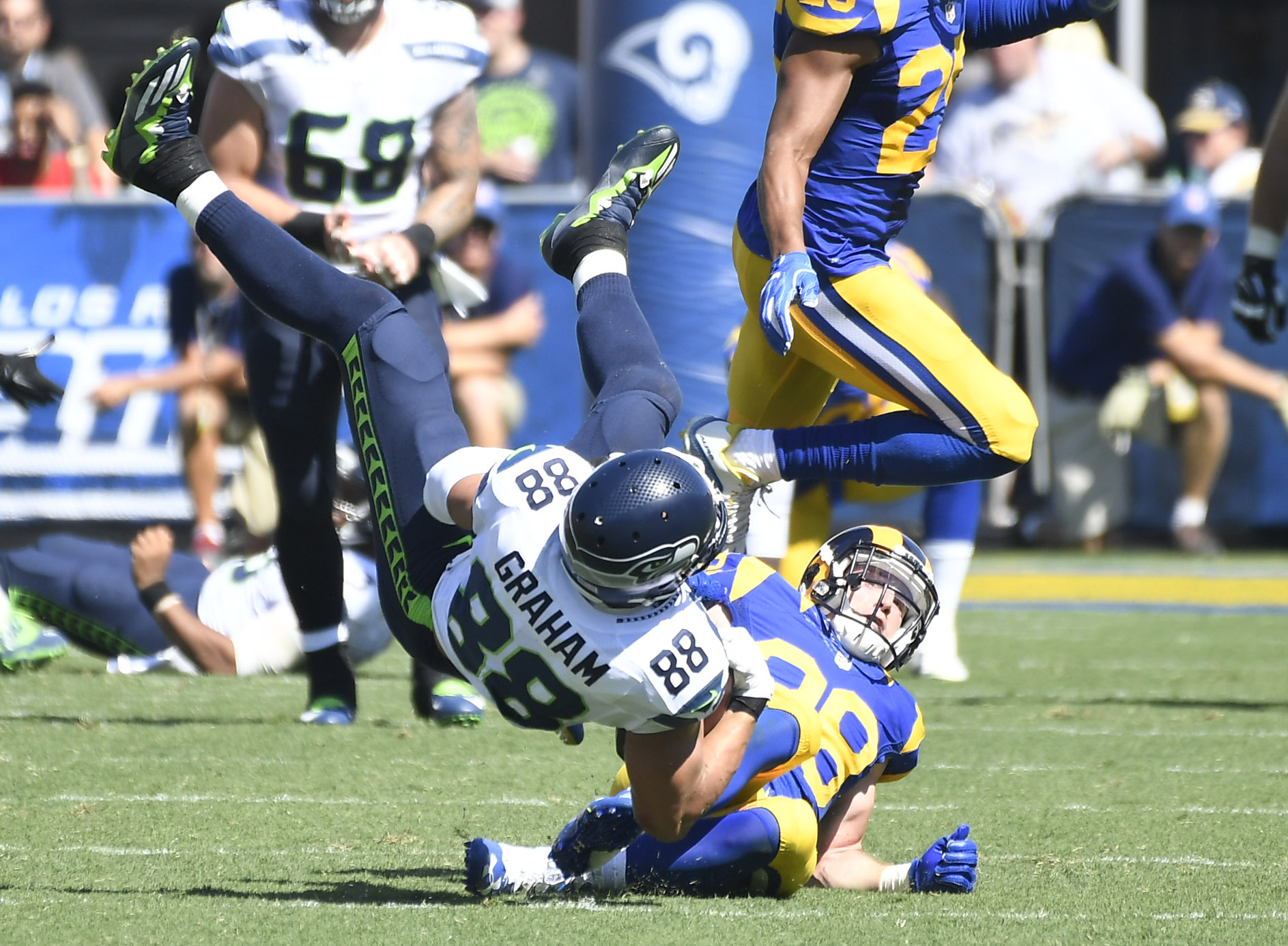 Rams beat Seahawks 9-3 on Zuerlein's leg in NFL return to LA - The Columbian