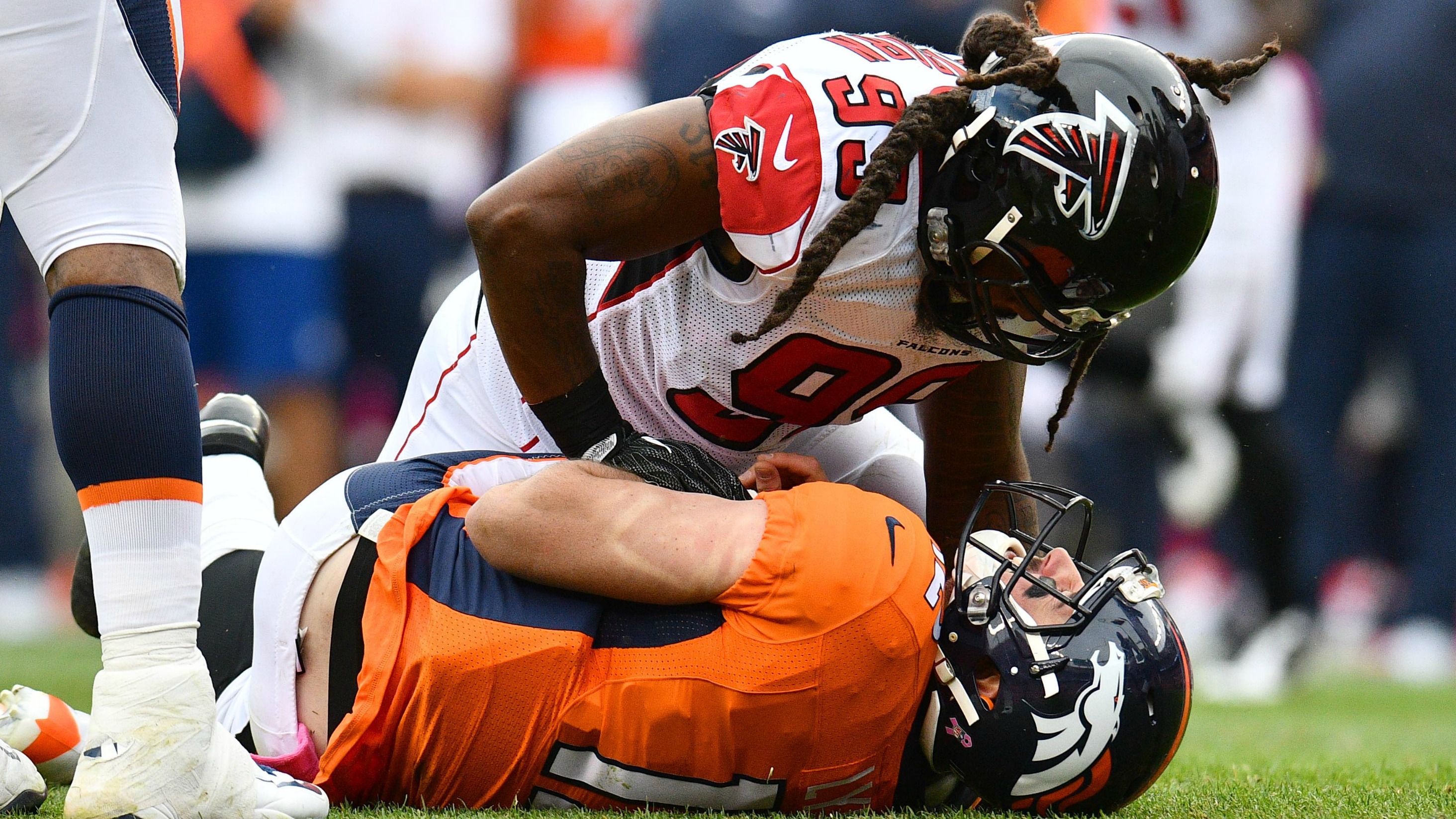 Atlanta Falcons hand Denver Broncos first loss 23-16