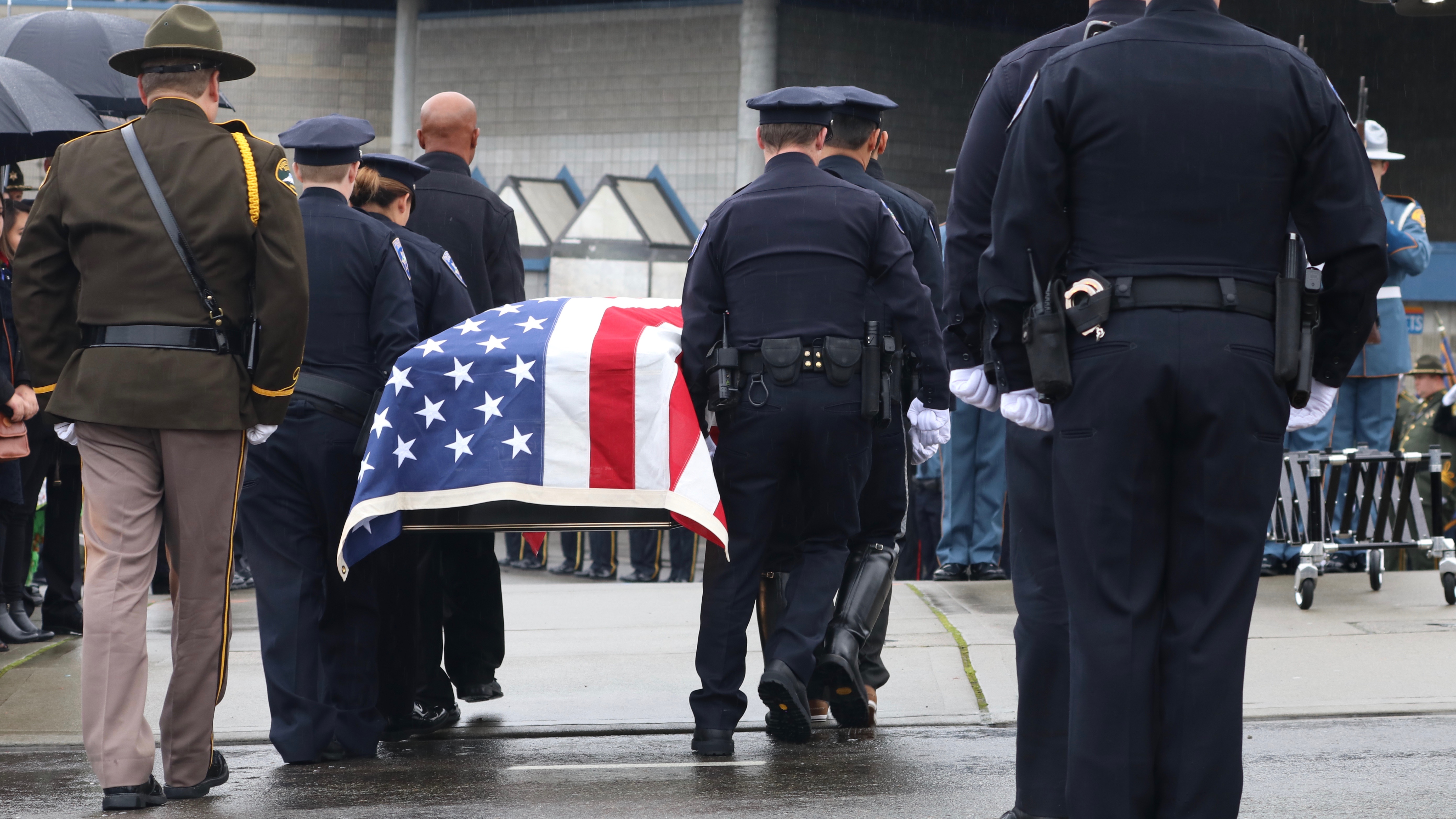 Law Enforcement Memorial Casket