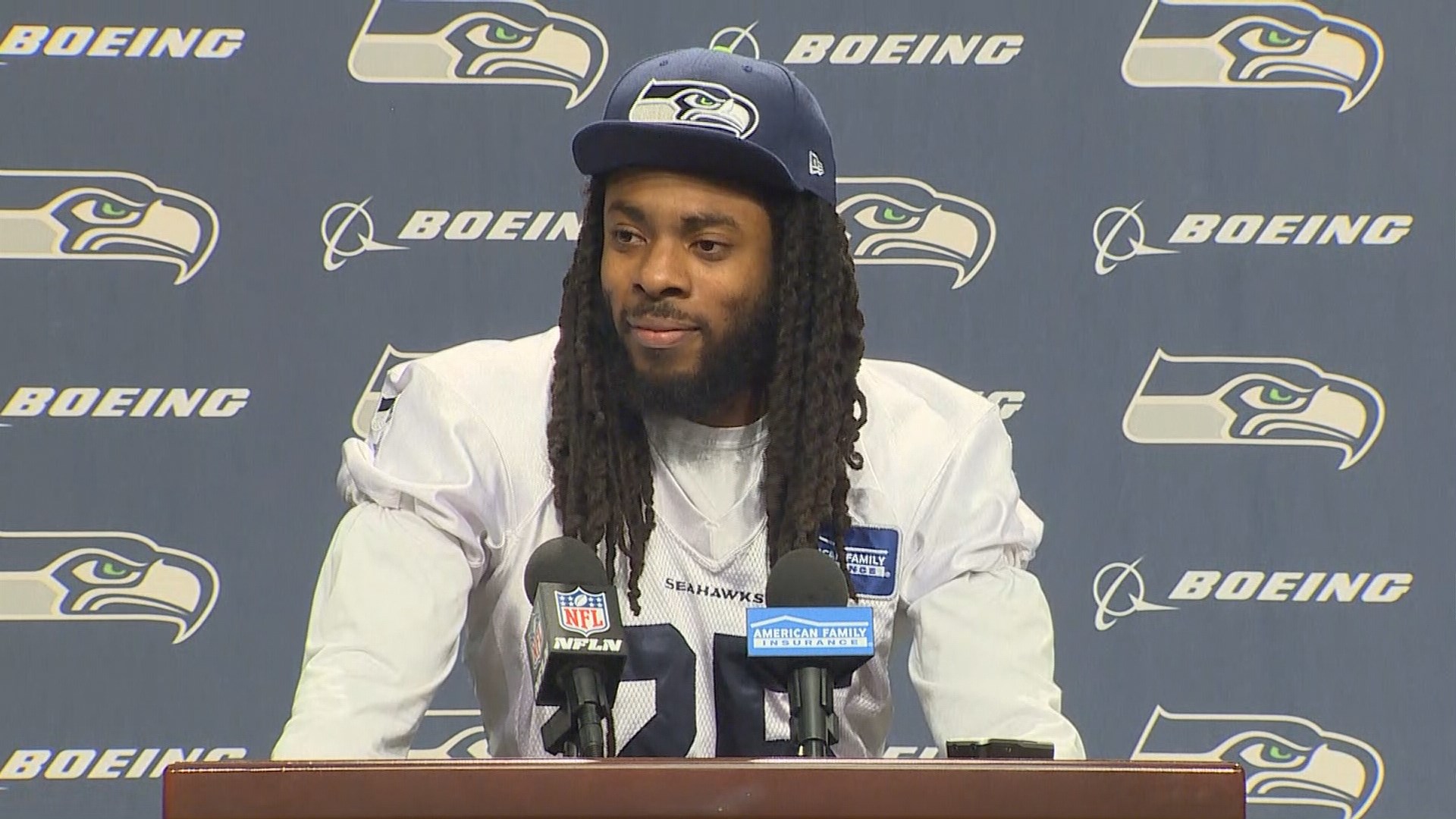 Seahawks' Richard Sherman: No regrets for sideline outburst