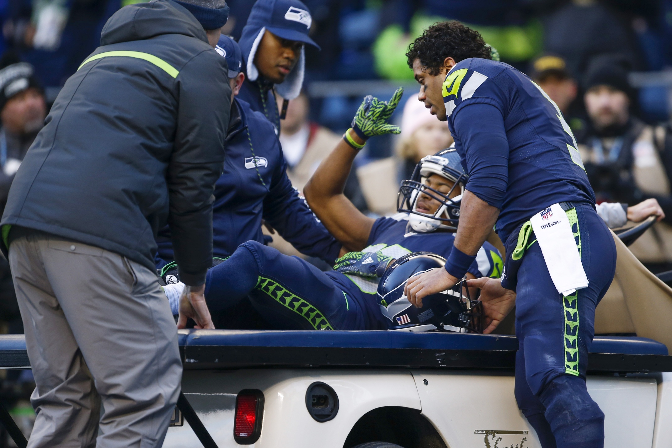 Tyler Lockett gets 'remarkable' injury update from Pete Carroll