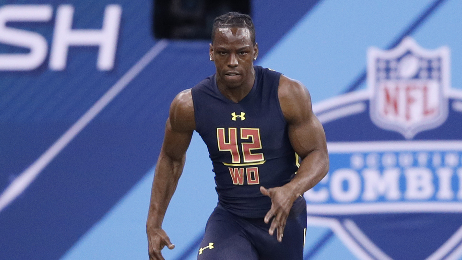 John Ross NFL Combine 40 Yard Dash Record 2017 4.22 Seconds