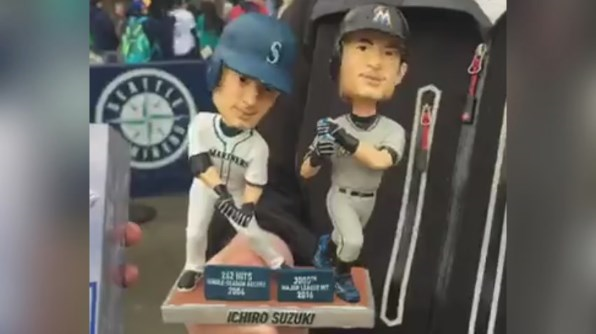 Seattle Mariners Regular Season MLB Bobbleheads for sale