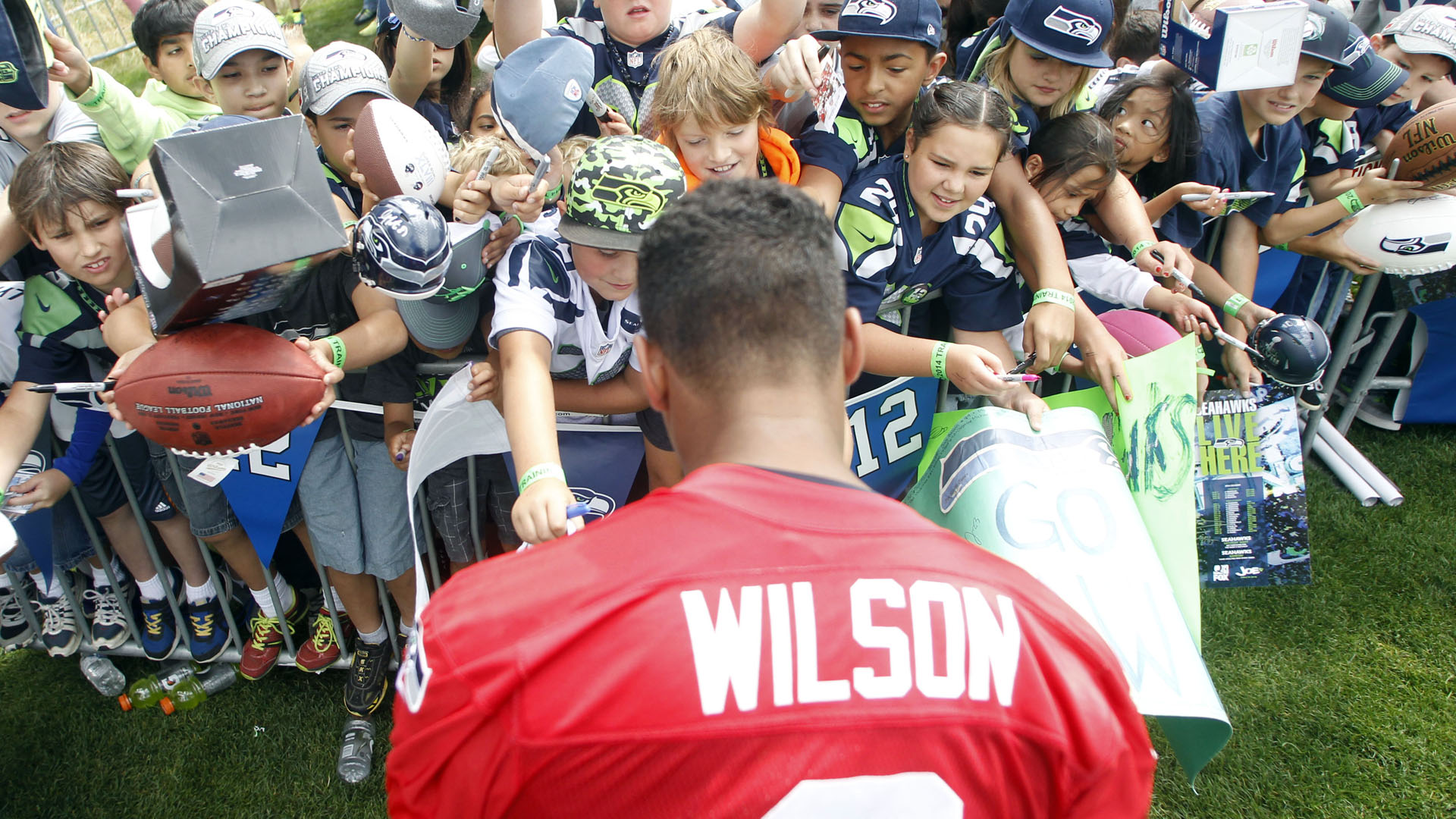 seahawks training jersey