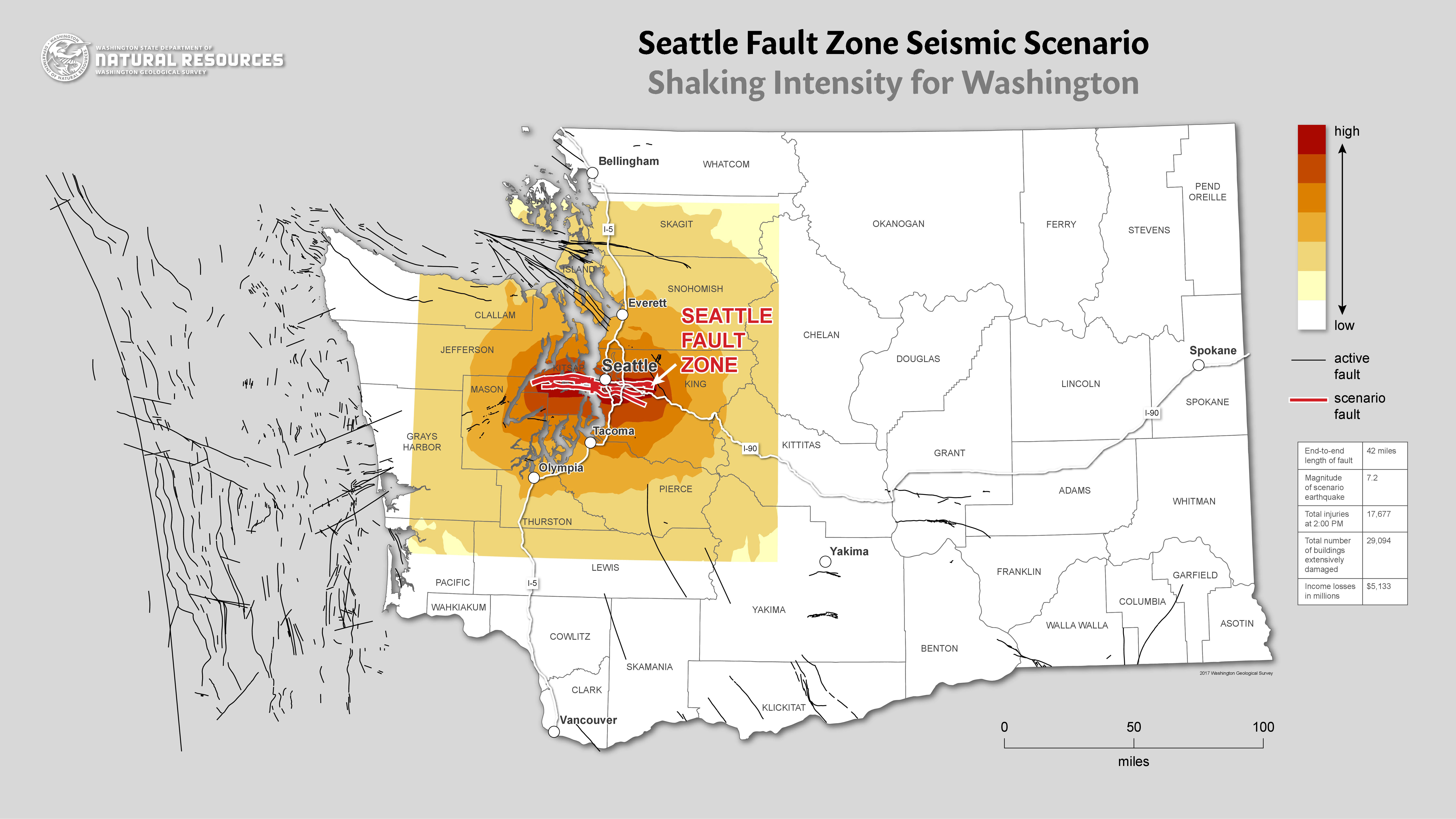 state that seismac tremors