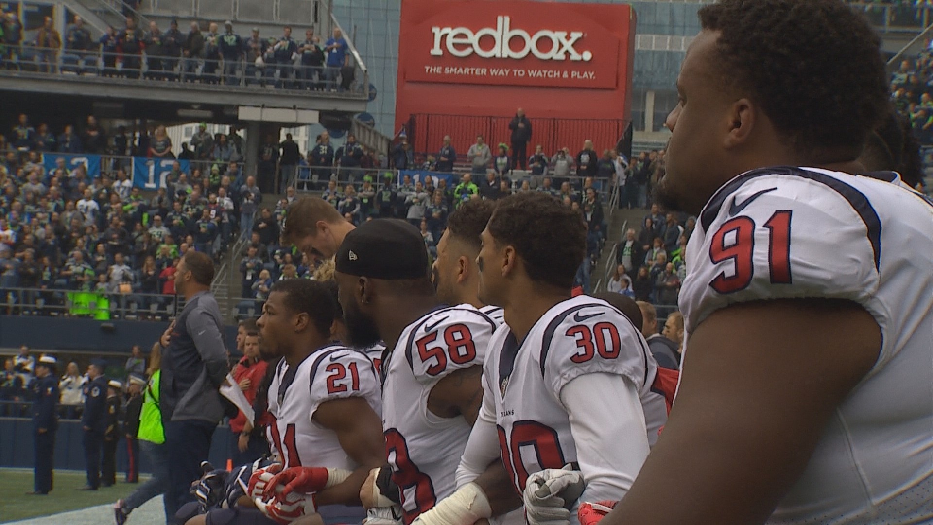 Most of NFL's Houston Texans Kneel During Anthem After Owner's Remark