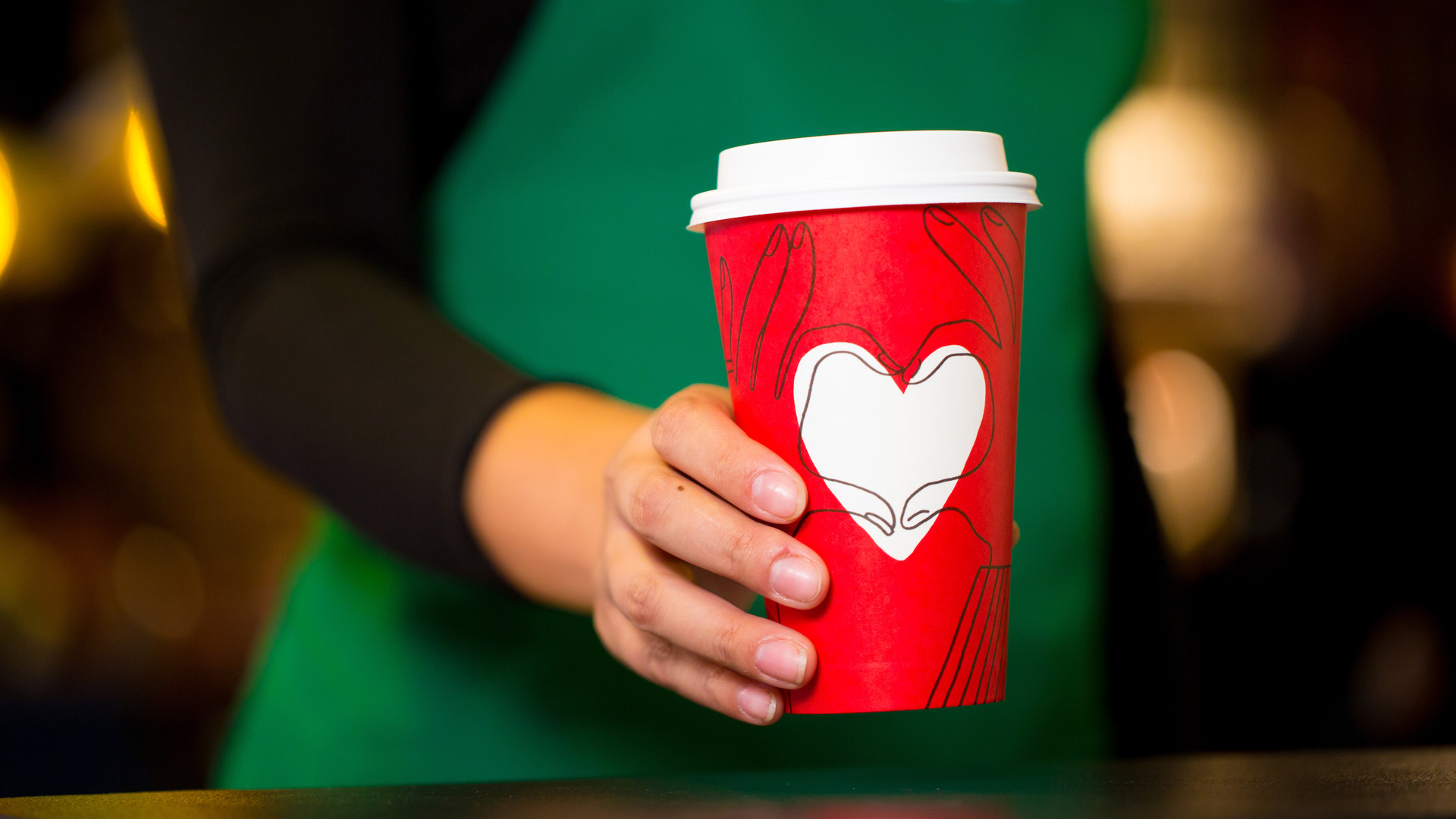 Starbucks Unveils 2016 Holiday Red Cups