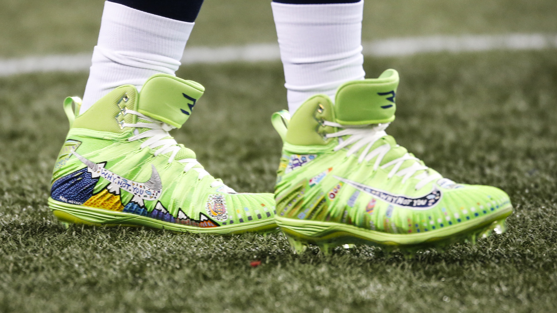 My Cause, My Cleats:' Seattle artist behind Russell Wilson's special shoes  | king5.com