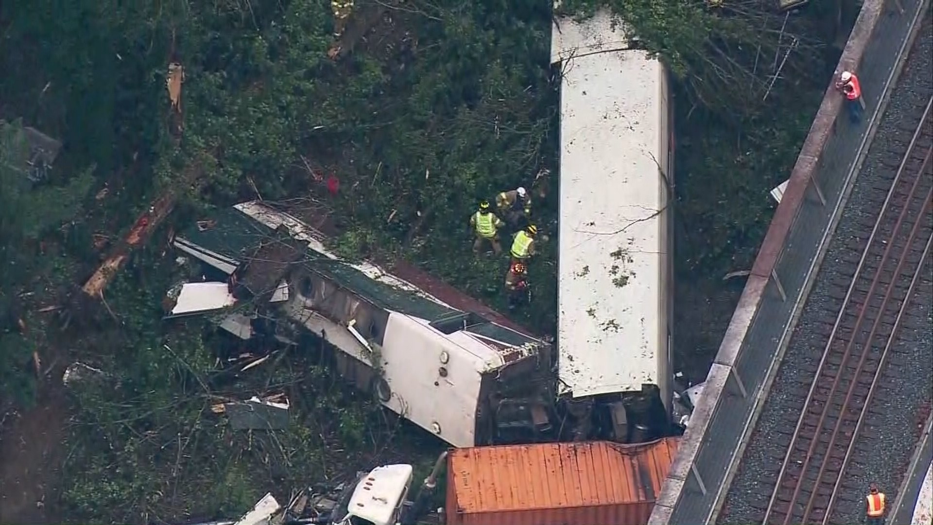 Amtrak train was 50 mph over speed limit before crash