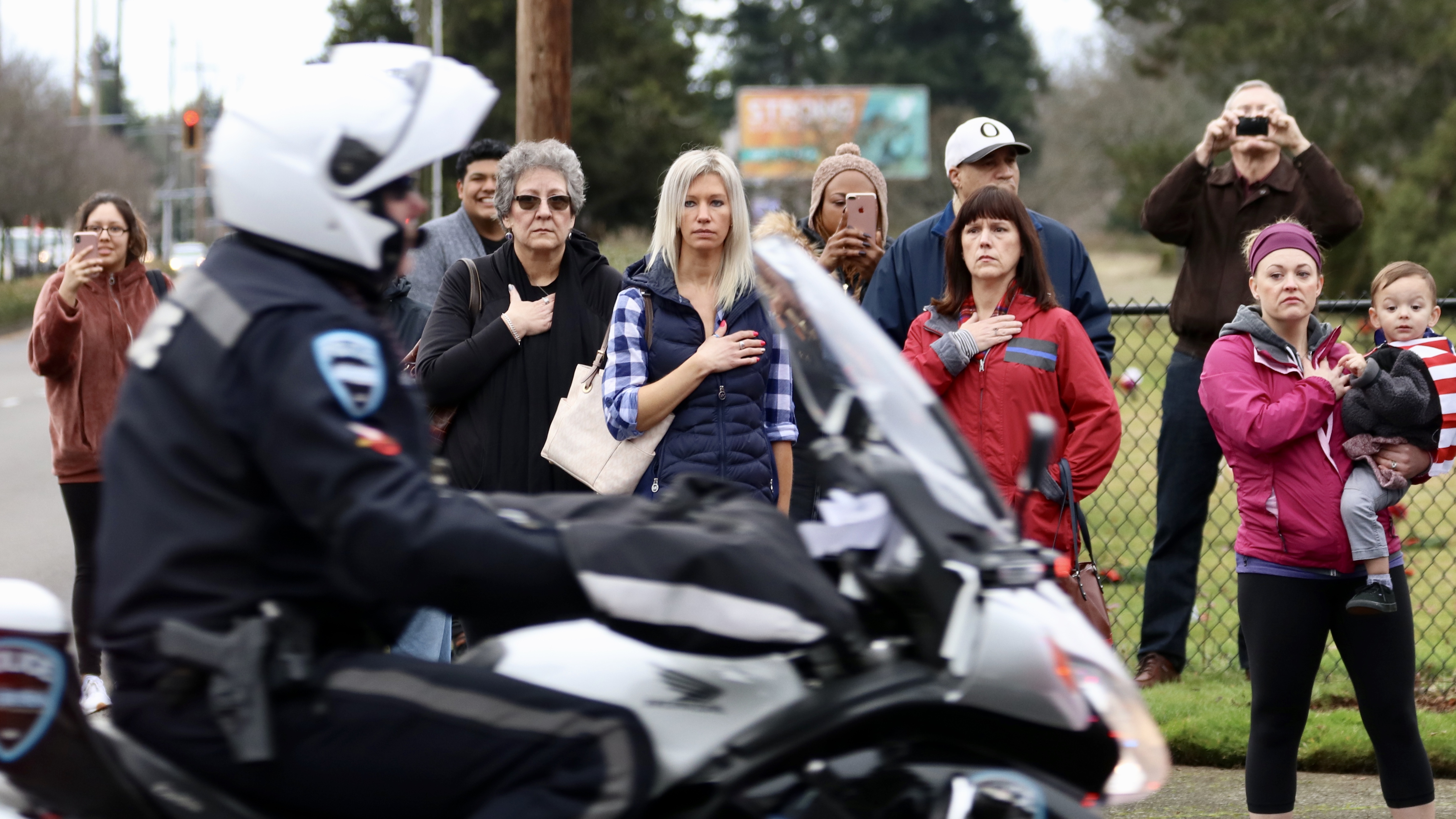 Photos: Community honors fallen Pierce County deputy along procession ...