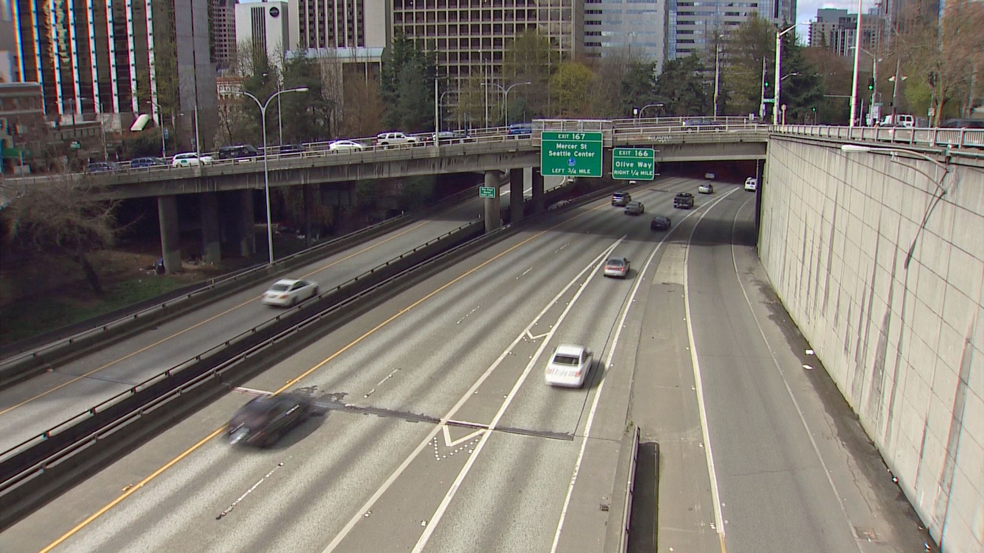 State studying adding extra I-5 lane in Seattle | king5.com