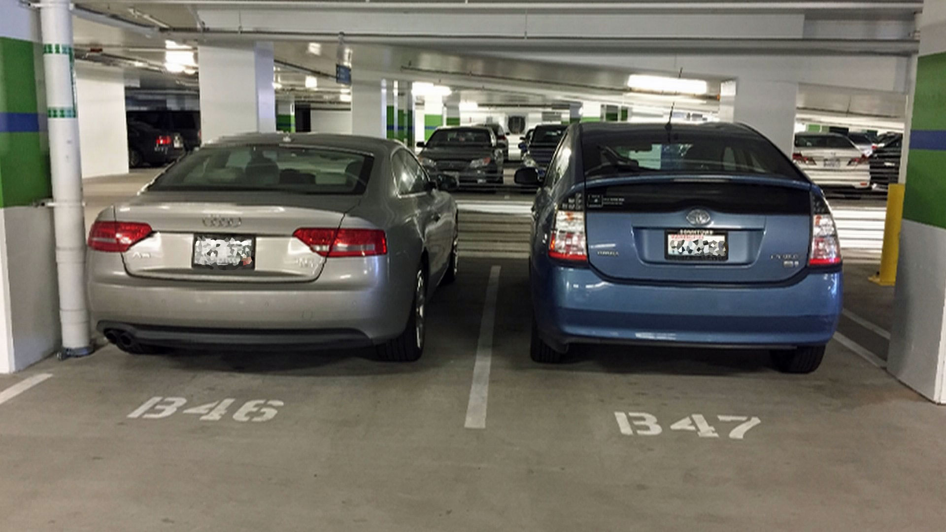 How Big Compact Parking Space