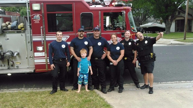 Police, firefighters save Texas boy's birthday | KING5.com