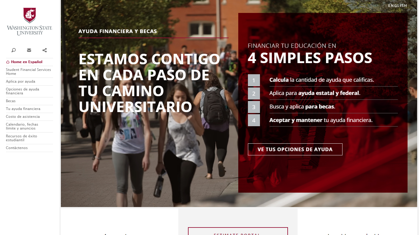 Español va: WSU lanza sitio web en español
